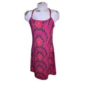 Prana Breathe Quinn Floral Athletic Halter Dress